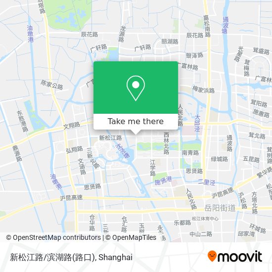 新松江路/滨湖路(路口) map