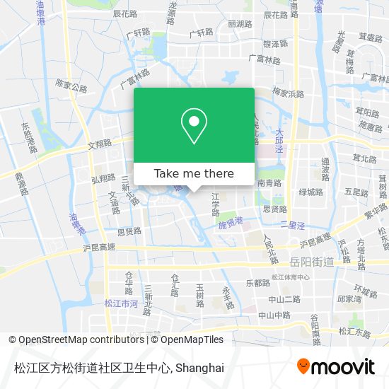 松江区方松街道社区卫生中心 map