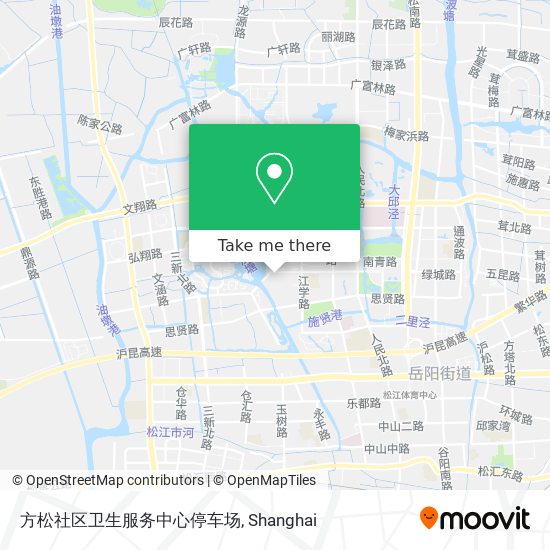 方松社区卫生服务中心停车场 map
