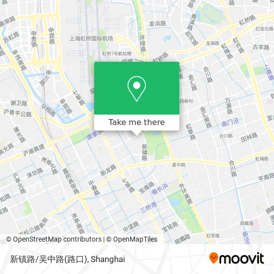 新镇路/吴中路(路口) map