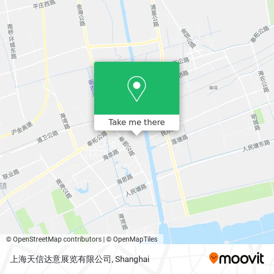 上海天信达意展览有限公司 map