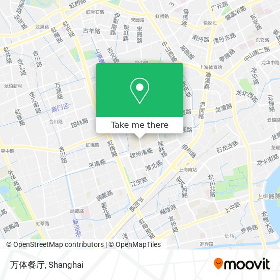 万体餐厅 map