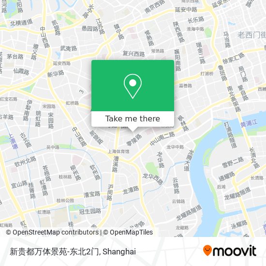 新贵都万体景苑-东北2门 map