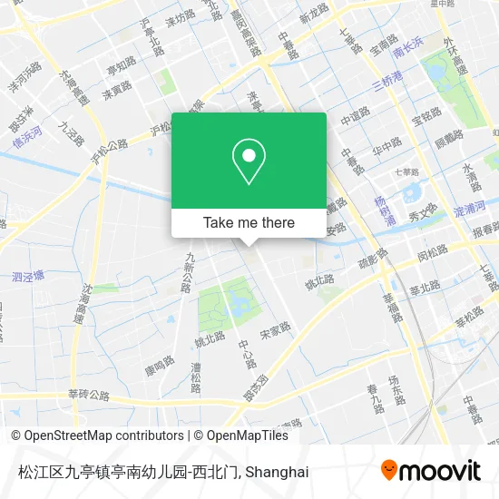 松江区九亭镇亭南幼儿园-西北门 map