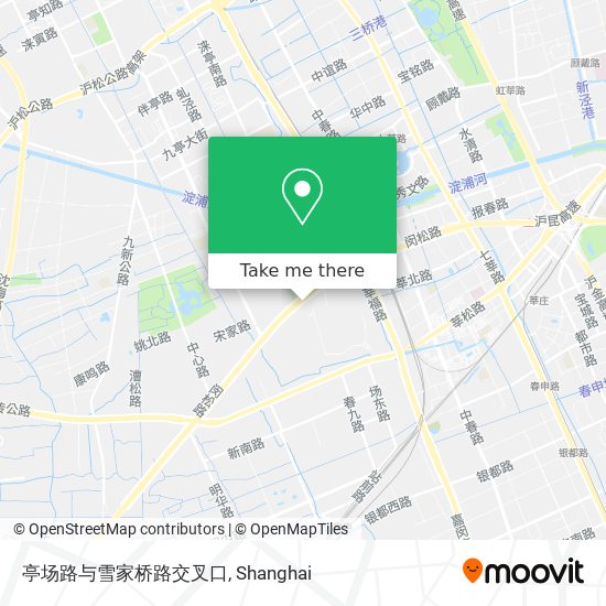 亭场路与雪家桥路交叉口 map