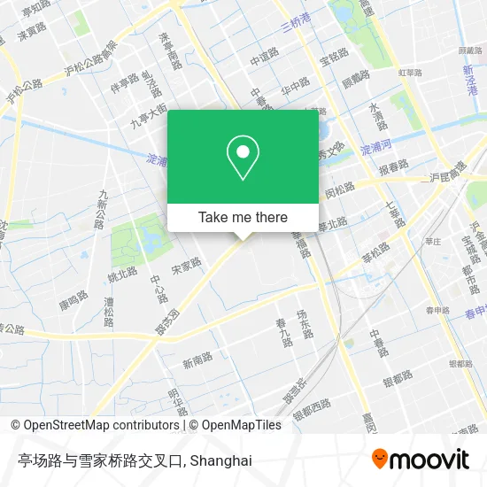 亭场路与雪家桥路交叉口 map