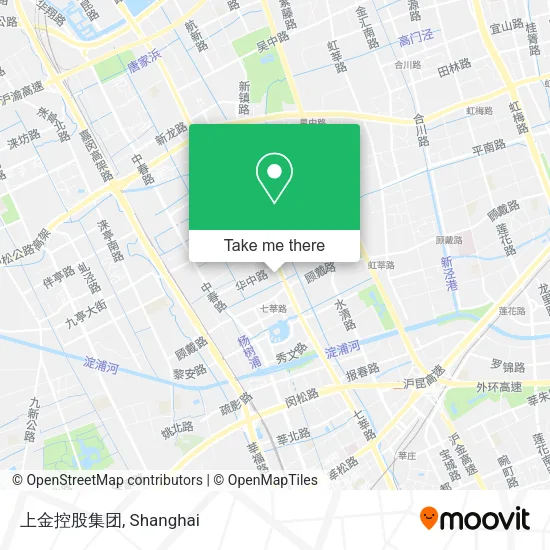 上金控股集团 map