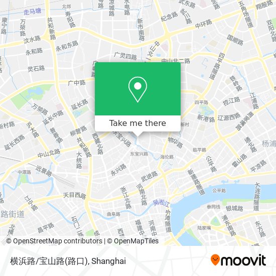 横浜路/宝山路(路口) map