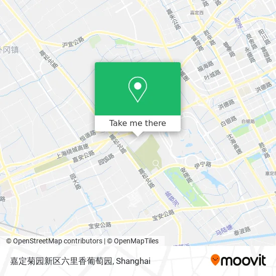 嘉定菊园新区六里香葡萄园 map