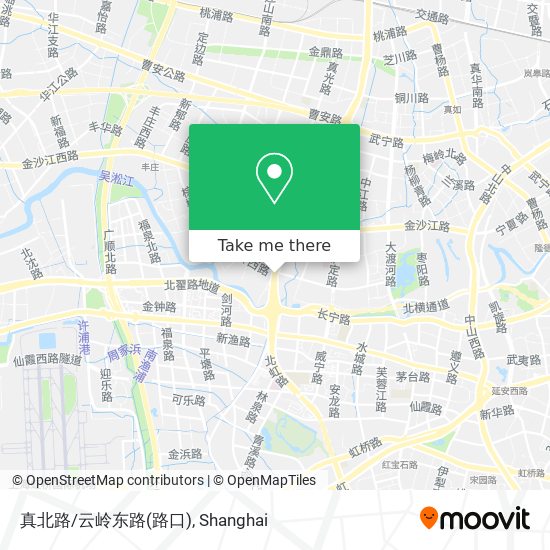 真北路/云岭东路(路口) map