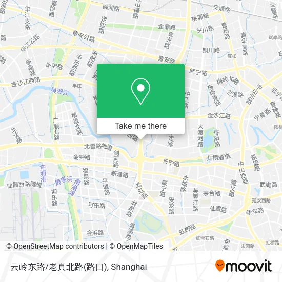 云岭东路/老真北路(路口) map