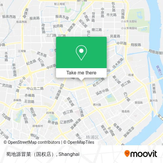 蜀地源冒菜（国权店） map