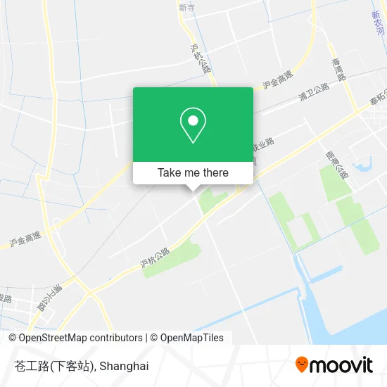 苍工路(下客站) map