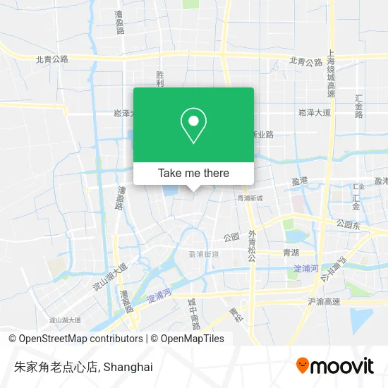 朱家角老点心店 map