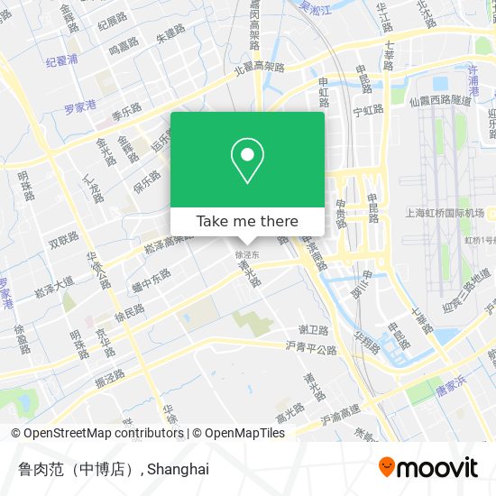 鲁肉范（中博店） map
