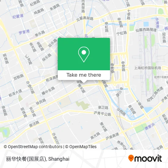 丽华快餐(国展店) map