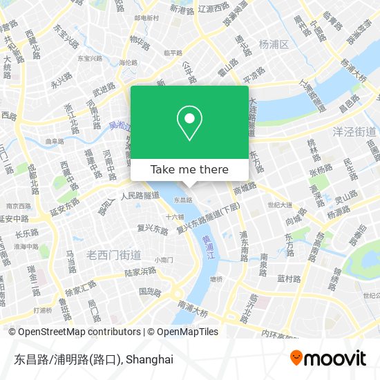 东昌路/浦明路(路口) map