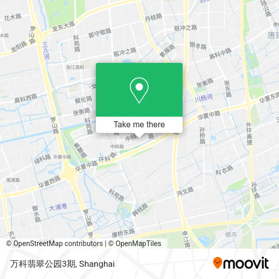 万科翡翠公园3期 map
