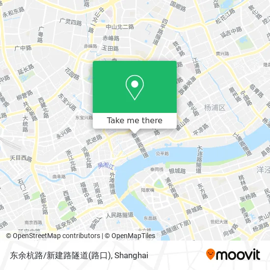 东余杭路/新建路隧道(路口) map