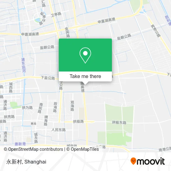 永新村 map