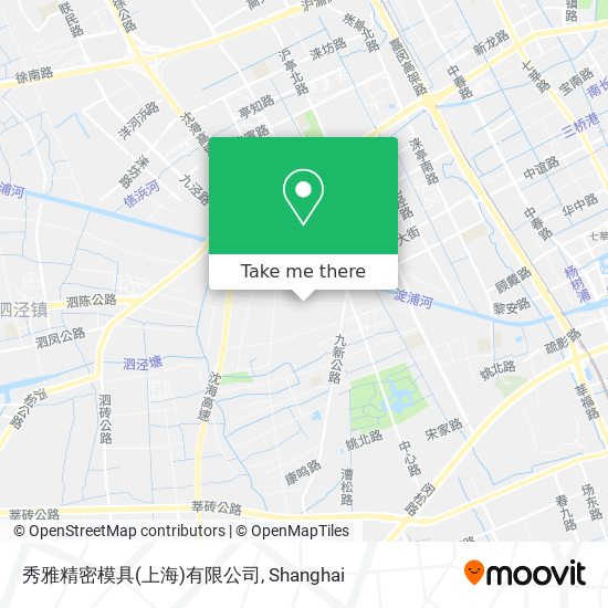 秀雅精密模具(上海)有限公司 map