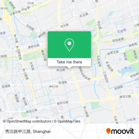 秀沿路申江路 map