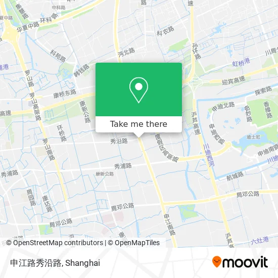 申江路秀沿路 map