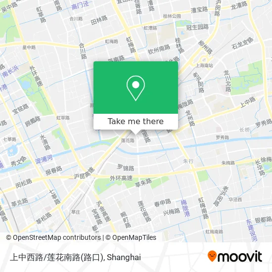 上中西路/莲花南路(路口) map