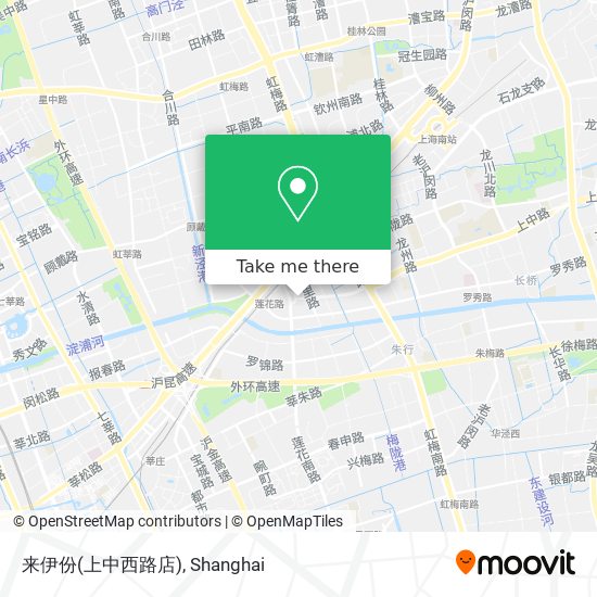 来伊份(上中西路店) map