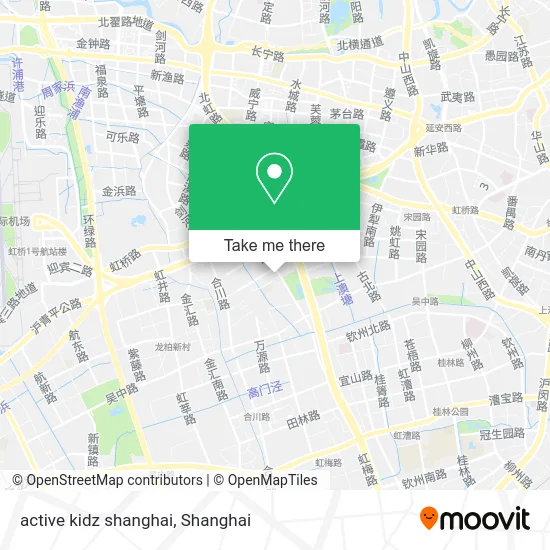 active kidz shanghai map