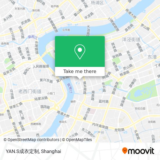 YAN.S成衣定制 map