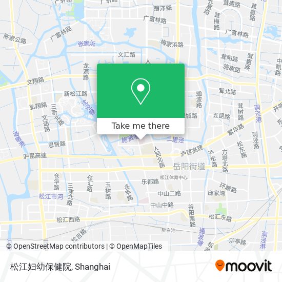 松江妇幼保健院 map