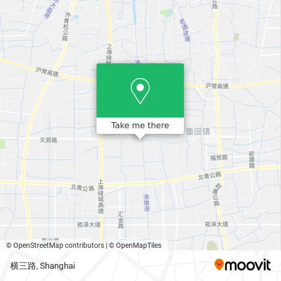 横三路 map
