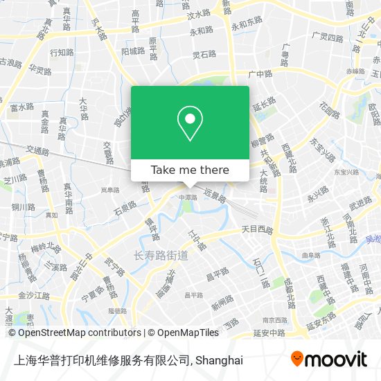 上海华普打印机维修服务有限公司 map