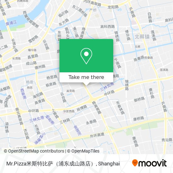 Mr.Pizza米斯特比萨（浦东成山路店） map