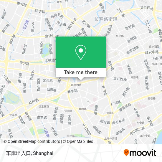 车库出入口 map