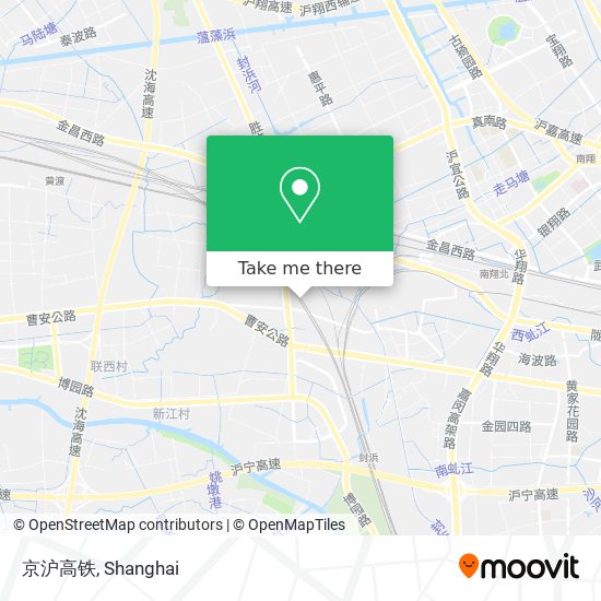 京沪高铁 map