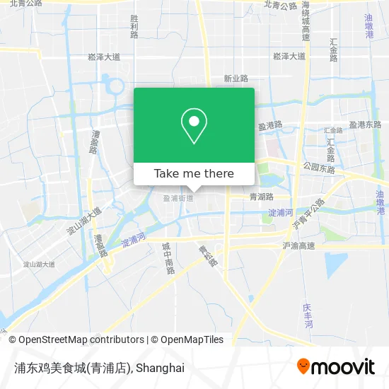 浦东鸡美食城(青浦店) map