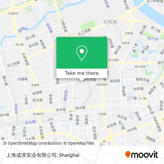 上海成淮实业有限公司 map