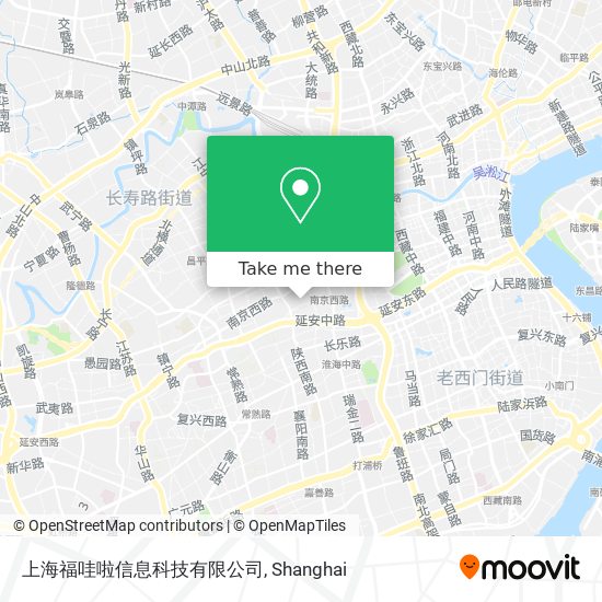 上海福哇啦信息科技有限公司 map
