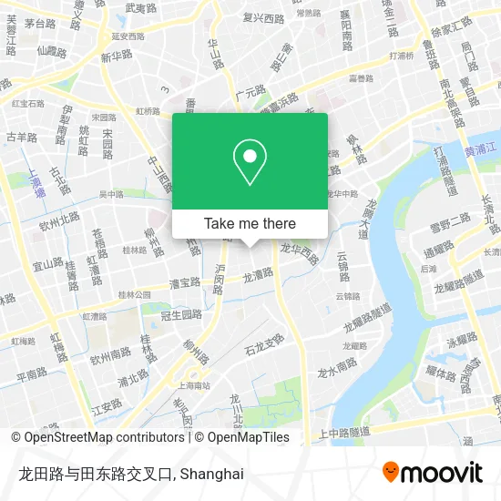 龙田路与田东路交叉口 map