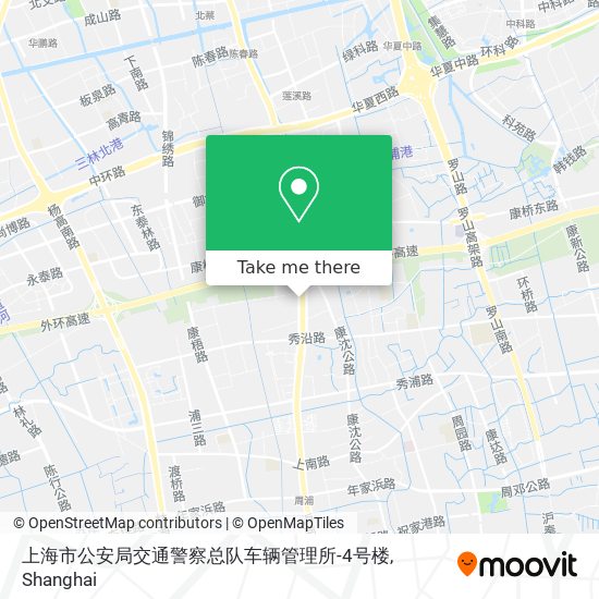 上海市公安局交通警察总队车辆管理所-4号楼 map