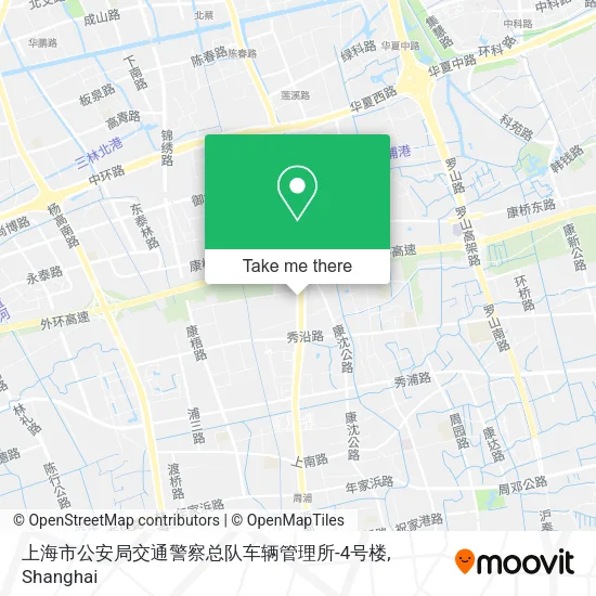 上海市公安局交通警察总队车辆管理所-4号楼 map