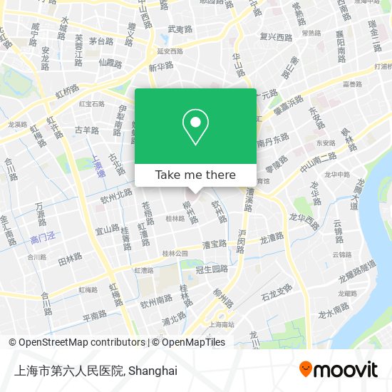 上海市第六人民医院 map