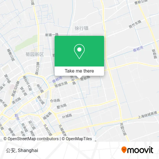 公安 map