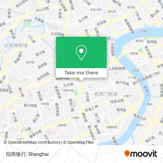 招商银行 map