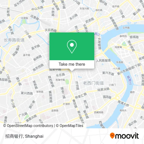 招商银行 map