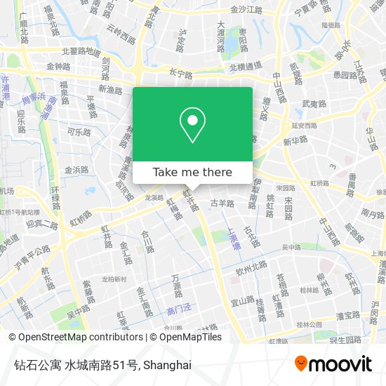 钻石公寓 水城南路51号 map