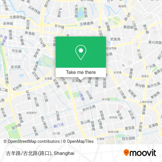 古羊路/古北路(路口) map
