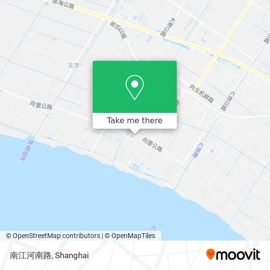 南江河南路 map